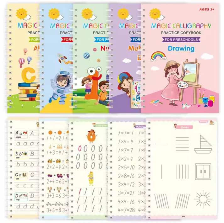 IoApprendo Kit 4 libri + Matita magica